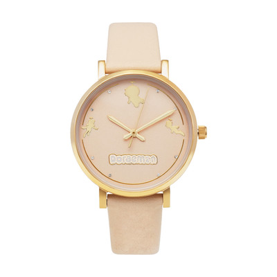 Đồng hồ Doraemon Nữ DO-50001-BEG Genuine Leather (Dây Da). 32 MM
