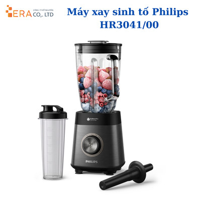 Máy Xay Sinh Tố Philips HR3041/00 – Công Suất 1200W, Hàng Chính Hãng Bảo Hành 24 Tháng