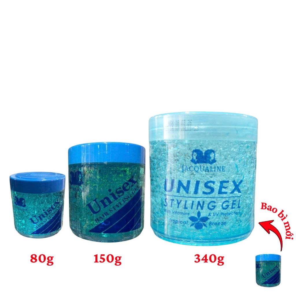 GEL VUỐT TÓC UNISEX JACQUALINE
