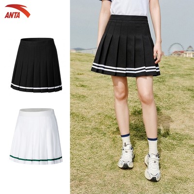 Chân váy thể thao có quần bảo hộ nữ Thời trang thể thao ANTA 1625E8206 cầu lông/ pickleball/ tennis