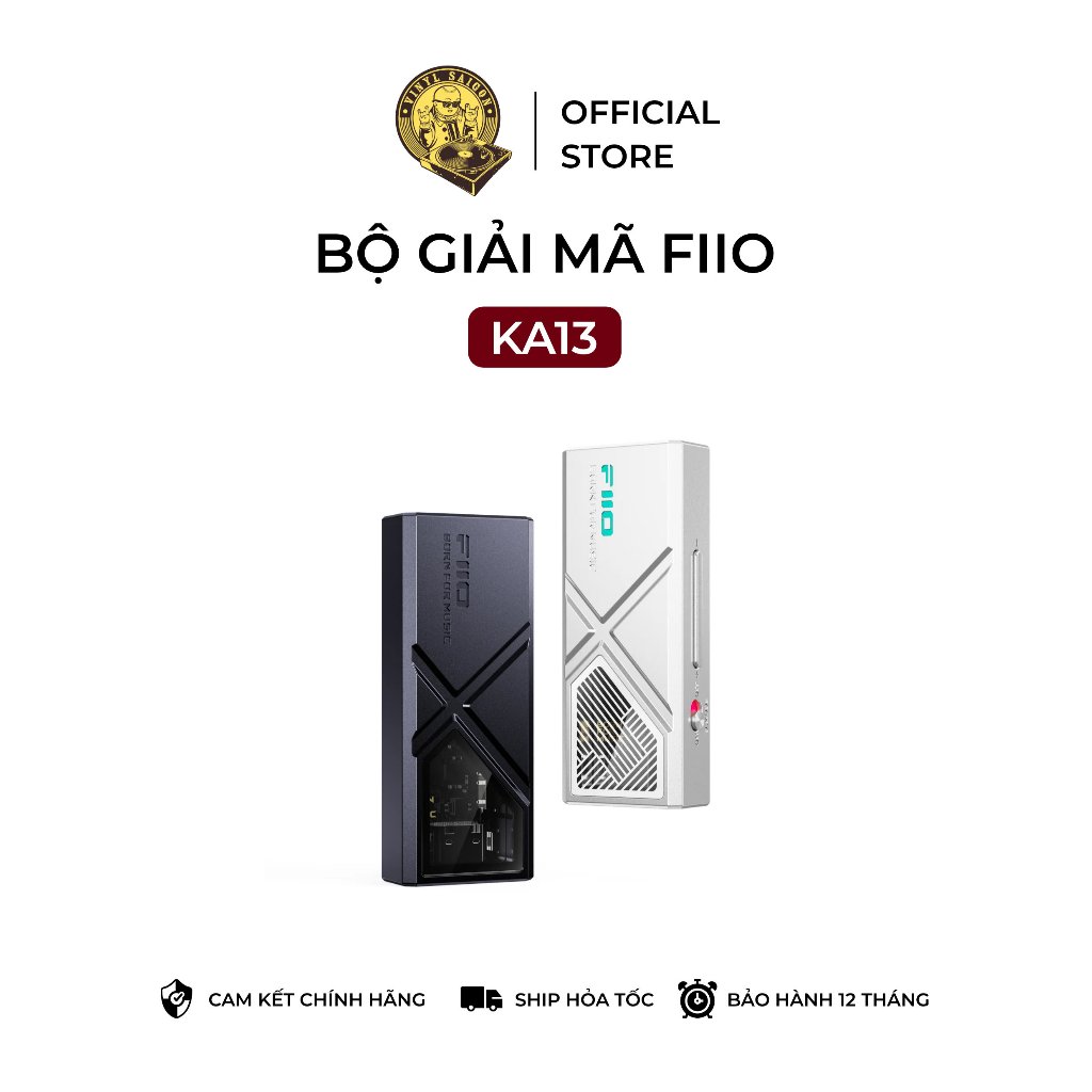Bộ giải mã dac/amp FiiO KA13 - Bảo hành 12 tháng