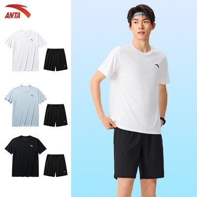 ANTA Set/ Bộ Quần Áo Thể Thao Nam cầu lông bóng bàn pickleball tennis badminton thoáng khí 9525B7207A