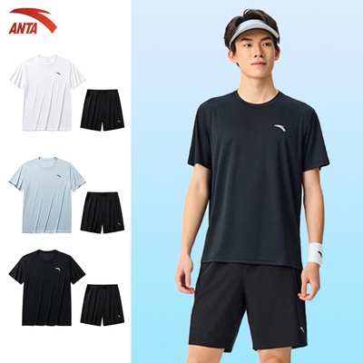 ANTA Set/ Bộ Quần Áo Thể Thao Nam cầu lông bóng bàn pickleball tennis badminton thoáng khí 9525B7207A