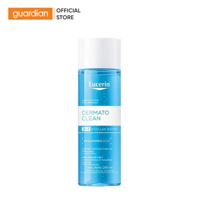 Nước tẩy trang cho da nhạy cảm Eucerin DermatoClean Micellar 400ml