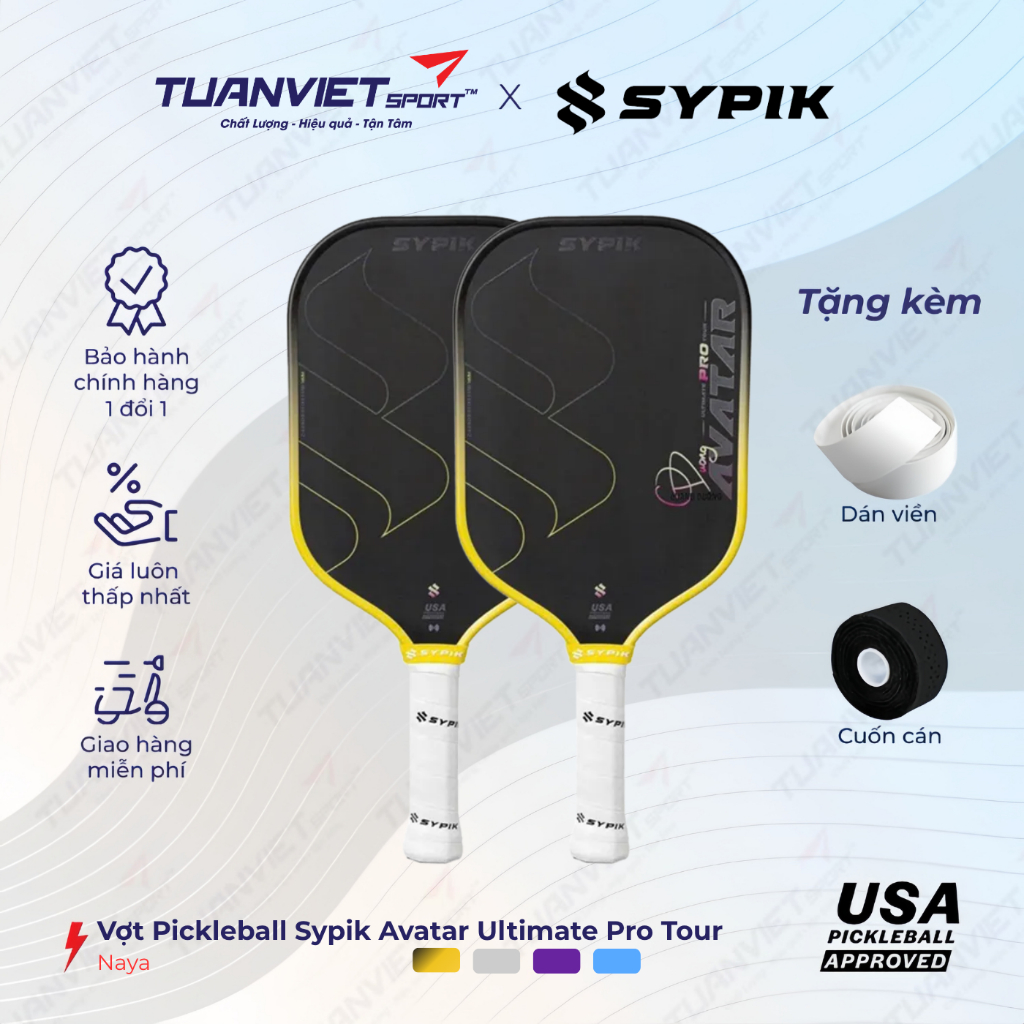 Vợt Pickleball Sypik Avatar Ultimate Pro Tour