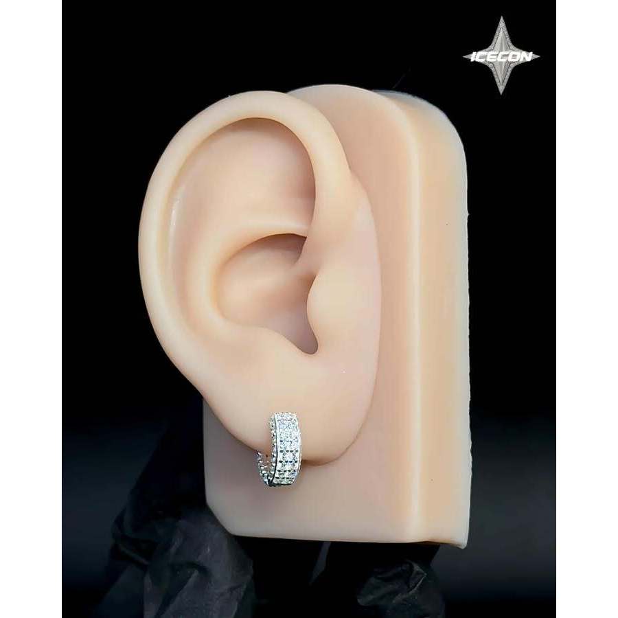 Khuyên Tai Unisex Bạc 925 - Tròn Nhỏ Icecon - Một chiếc ( Small Round Earrings )