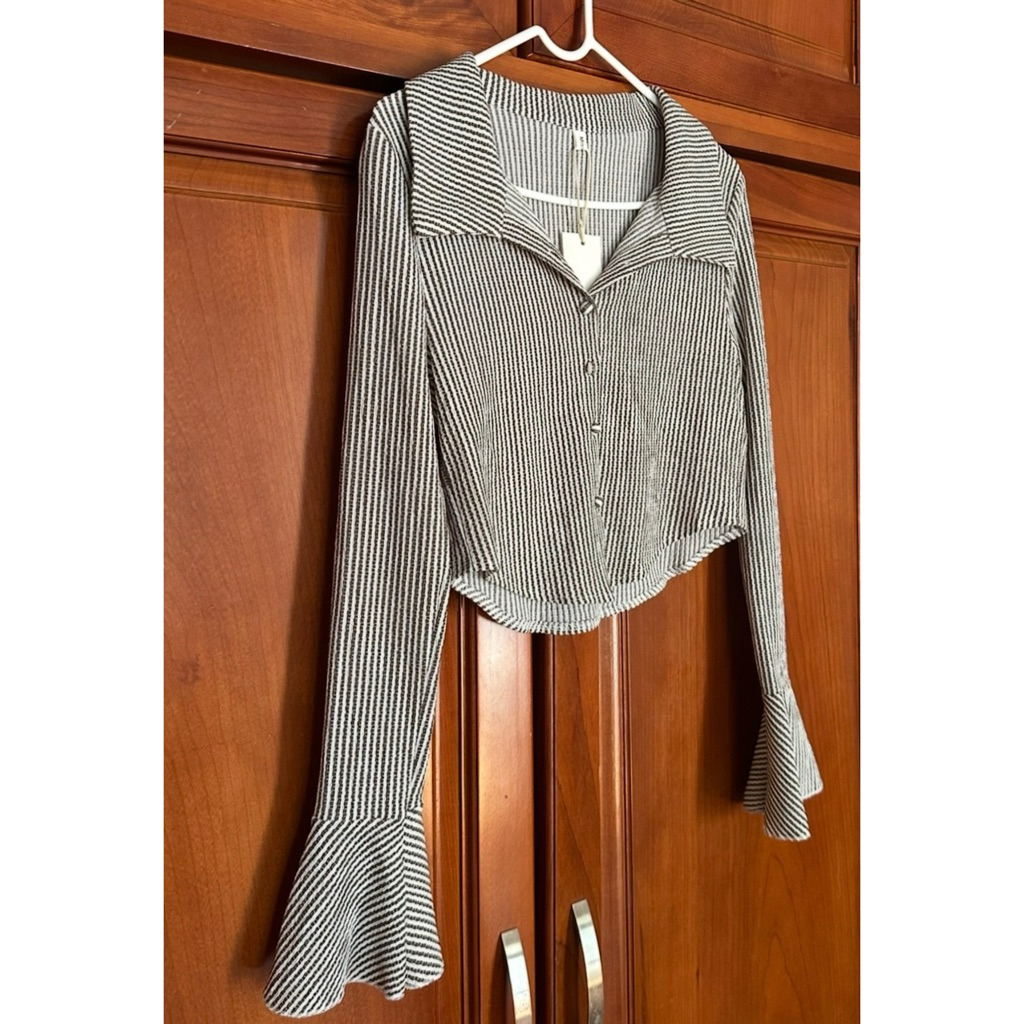 MỚI Pass Thanh lý áo kiểu sọc nữ tính cute xinh thanh lí áo blouse douyin mori style Nhật coquette g