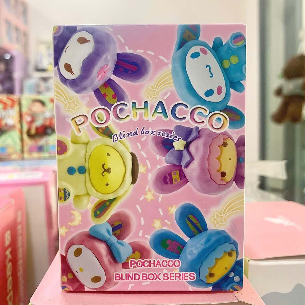 BLINDBOX : Lẻ 1 box HOẠT HÌNH (KUKOMI, MELODY, CINNAMOROLL) 6ages+, No. 150