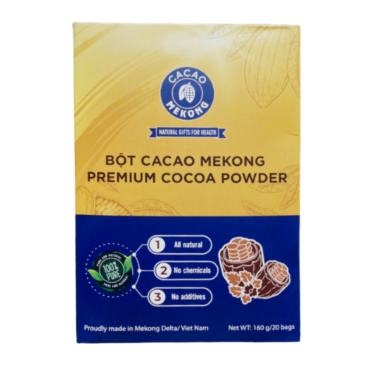 Bột Cacao Mekong Premium Cocoa Powder