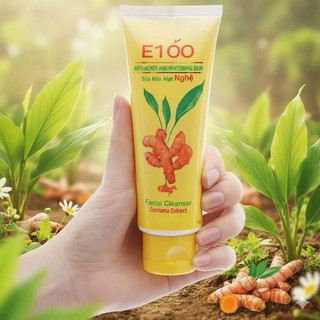 Sữa rửa mặt E100 trắng mịn Bò 50ml