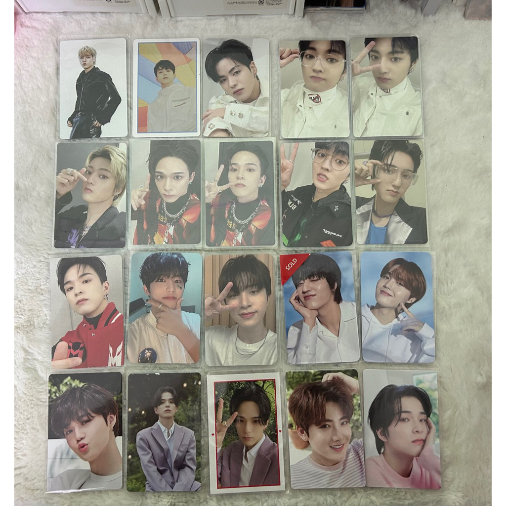 Card bo góc, photocard official Treasure (Junkyu, Jaehyuk, Asahi, Doyoung, Haruto, Jeongwoo, Junghwa