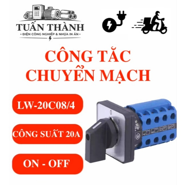 Công Tắc Chuyển Mạch LW-20C08/4 SiJIN