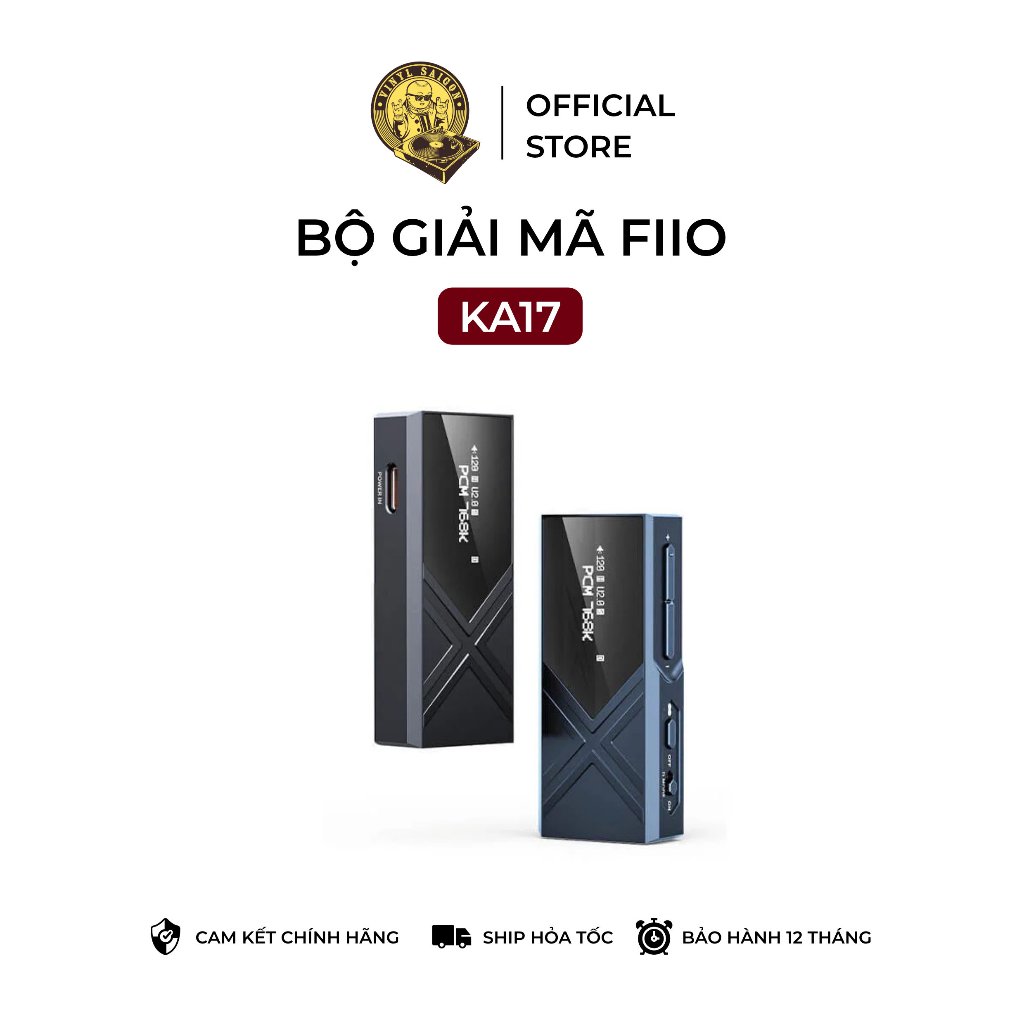 Bộ giải mã dac/amp FiiO KA17 - Bảo hành 12 tháng