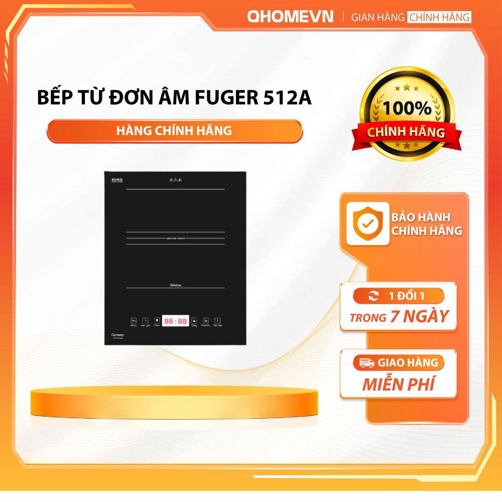 Bếp từ đơn âm FUGER FG-512A I Hàng chính hãng