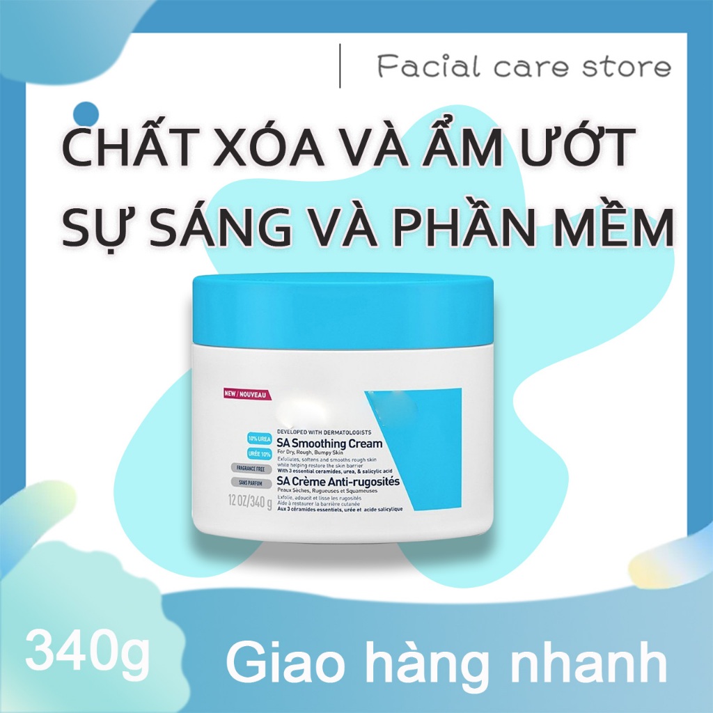 Kem Dưỡng  SA Cream for Rough & Bumpy Skin 340g – Tẩy Tế Bào Chết Dịu Nhẹ, Dưỡng Ẩm Sâu Kem dưỡng