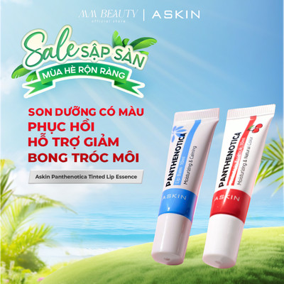 Son Dưỡng Askin Hỗ Trợ Dưỡng Ẩm Và Làm Mềm Môi 10ml