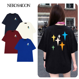 Áo thun tay lỡ form rộng unisex Neko.sg ATL456