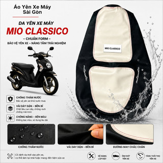 |BẤM KIM| Da bọc yên xe máy Yamaha Mio Classico