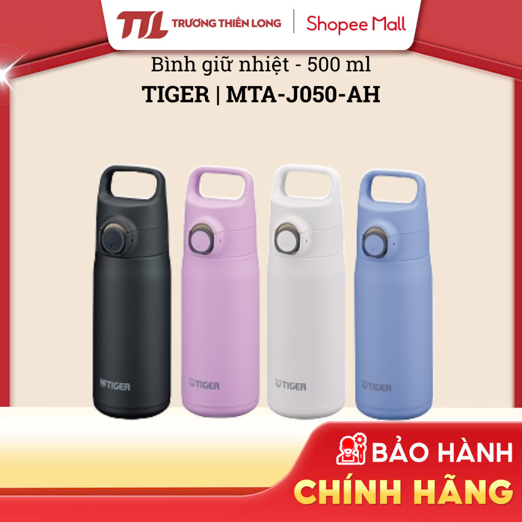 MTA-J050 - Bình Giữ Nhiệt Lưỡng Tính Tiger 500ml MTA-J050-AH | MTA-J050-KZ | MTA-J050-PI | MTA-J050-