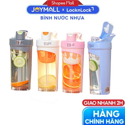 Bình Nước Nhựa Tritan Thể Thao LocknLock ABF865 780ml, Hàng Chính Hãng, Có Ống Hút, Quai Cầm-JoyMall