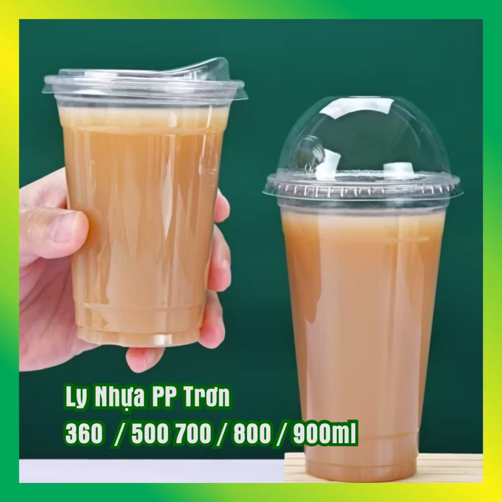 ly nhựa dùng 1 lần