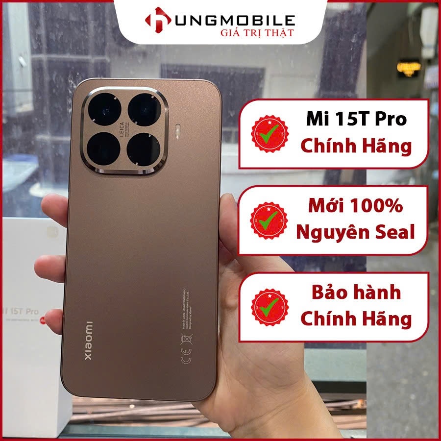 Điện thoại Xiaomi 15T Pro 12GB+256GB| Dimensity 9400 Plus