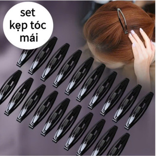 VỈ KẸP TÓC ĐEN 12 CÁI