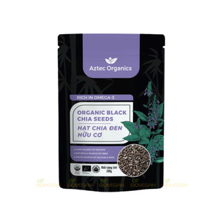 Hạt chia hữu cơ Chia Seed Perfect Earth Aztec Organic - Ăn kiêng - Giảm Cân - Ăn Chay - Ăn thực dưỡng - OrganicStores