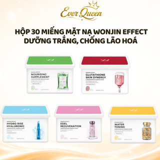 HÀNG CÔNG TY Hộp 30 Miếng Mặt Nạ Wonjin Effect Dưỡng Ẩm, Hỗ Trợ Phục Hồi Và Trẻ Hóa Làn Da - Ever Queen