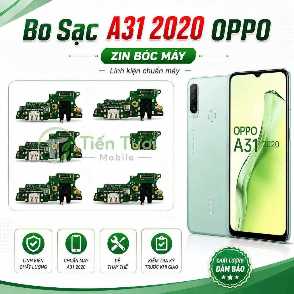 Bo sạc OPPO A31 2020 / Cụm chân sạc OPPO A31