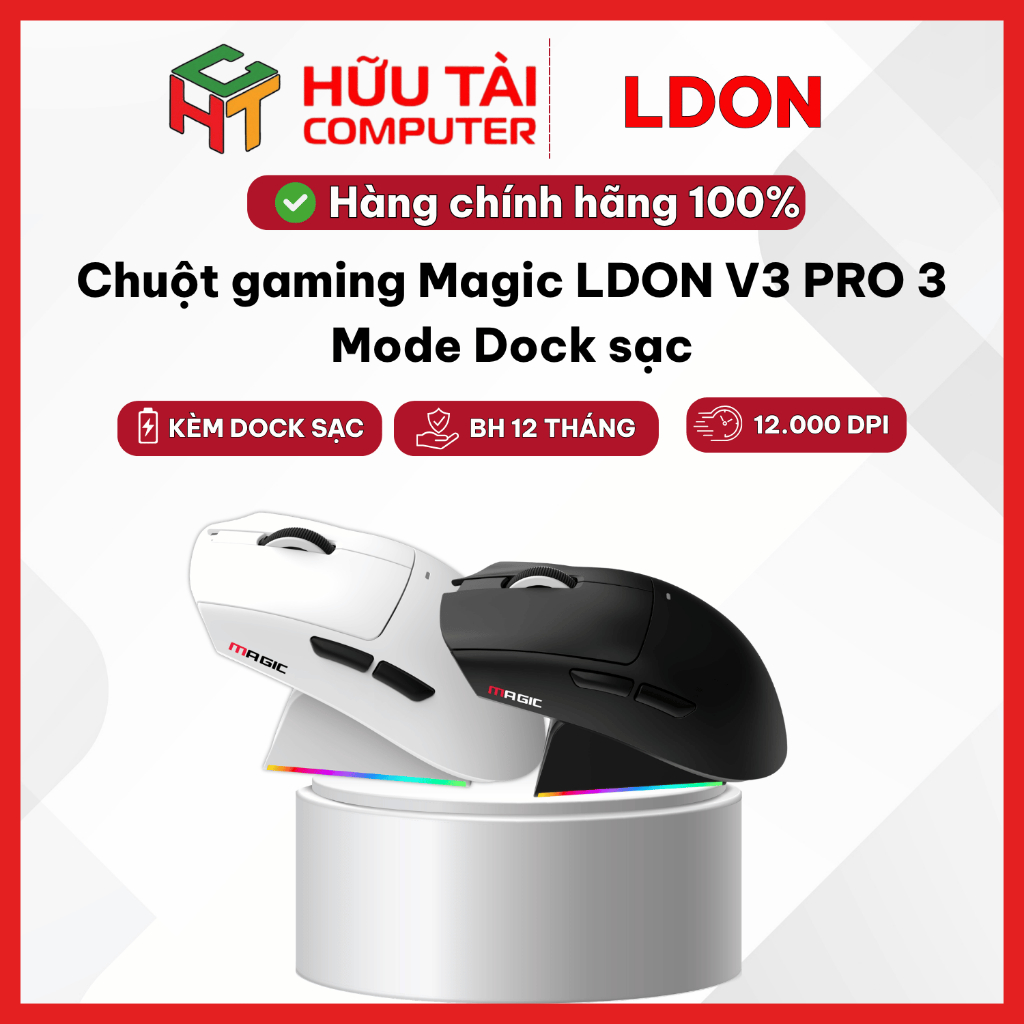 Chuột gaming Magic LDON V3 PRO 3 MODE