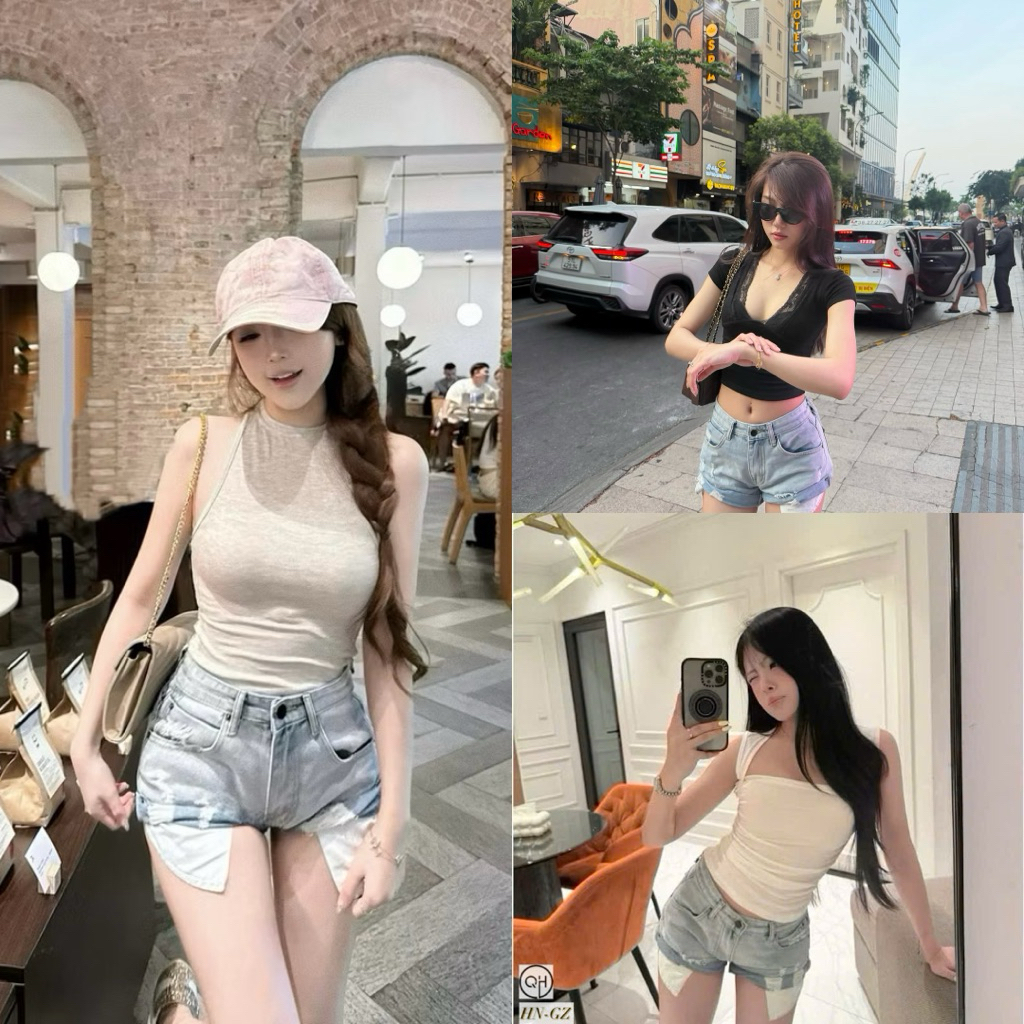 @𝑮𝑨𝑽𝑨./𝑪𝑶́ 𝑺Ẵ𝑵/ QUẦN SHORT JEANS DENIM CẠP CAO SIU XINH HÓT TREND 2026 HÀNG QCCC.