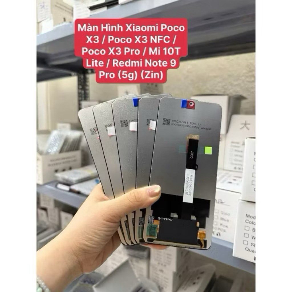 MÀN HÌNH XM 10T LITE/POCO X3/X3 NFC/X3 PRO/NOTE 9 PRO-5G ZIN