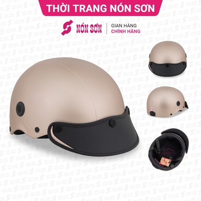 Mũ bảo hiểm lỗ thông gió NÓN SƠN chính hãng BTG-NU723