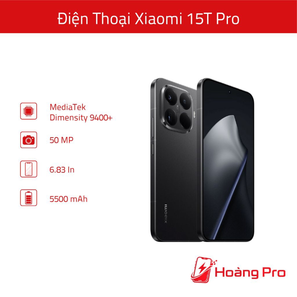 Điện Thoại Xiaomi 15T Pro  -  Nguyên Seal - Chính Hãng