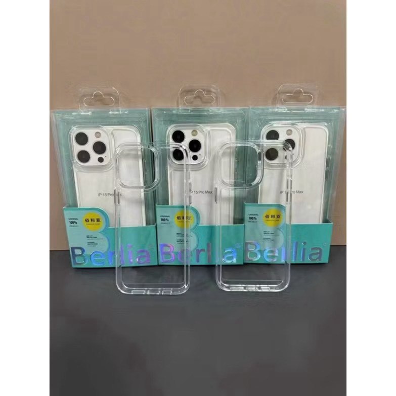 ỐP Lưng Cứng Viền Dẻo Trong Suốt Quãng Berlia Các Mã, 12prm, 13prm, 14prm, 15prm, 16prm, 17prm
