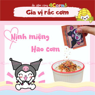 Gia vị rắc cơm Hello Kitty - Santoni Nhật - Cho bé 12m+