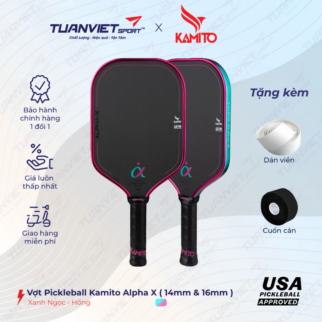 Vợt Pickleball Kamito Alpha X