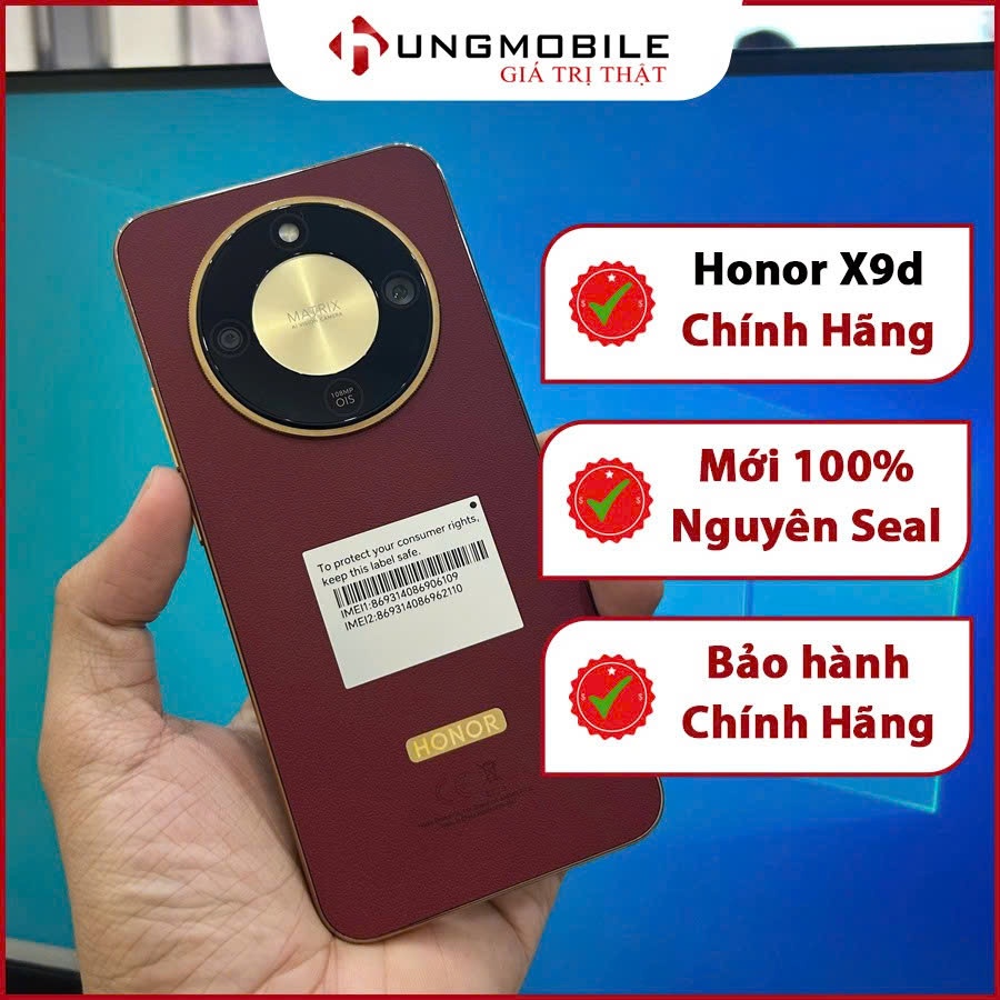 Điện thoại Honor X9d 8GB+256GB| Snapdragon 6 Gen 4