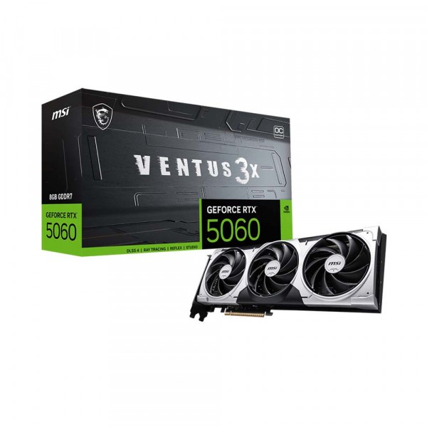 VGA CARD MÀN HÌNH MSI RTX 5060 8GB VENTUS 3X OC