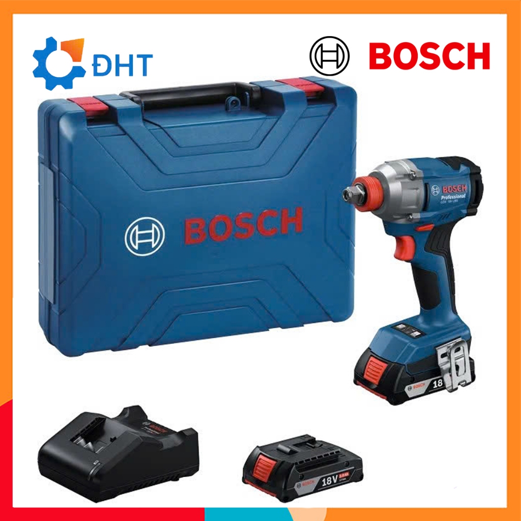 Máy siết Bulong ốc vít dùng pin Bosch GDX 18V-285 06019N21K2 - 06019N21L0 động cơ không chổi than