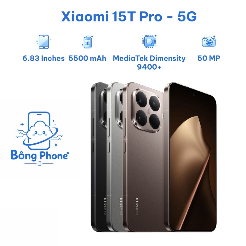 Điện Thoại Xiaomi 15T Pro -  Nguyên Seal - Chính Hãng