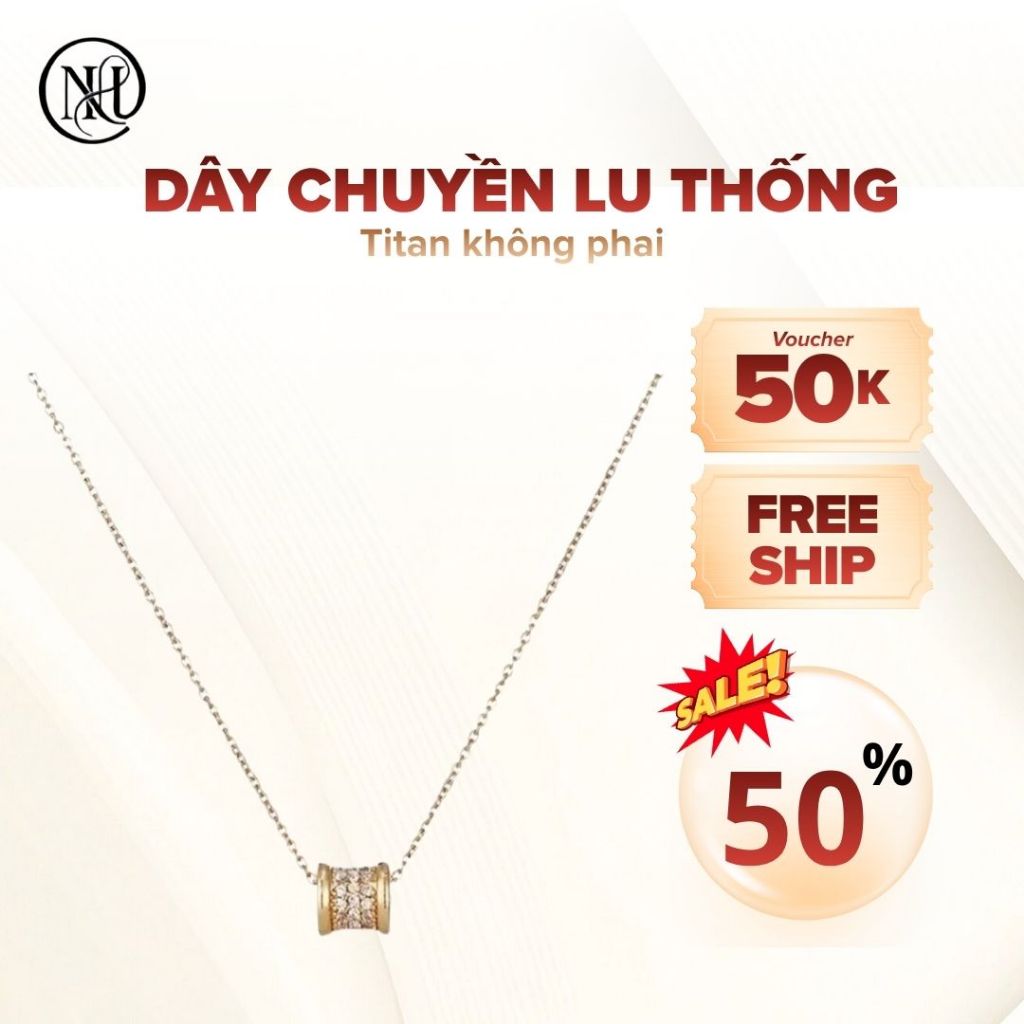Dây Chuyền Lu Thống Titan Không Phai, Không Cần Tránh Nước - Nhật Hoàng Store