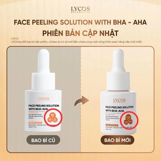 Tinh chất peeling Lycos (𝟏𝟎%𝐀𝐇𝐀 – 𝟐%𝐁𝐇𝐀)