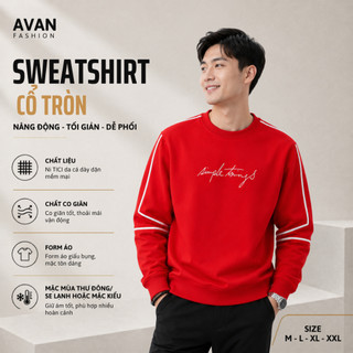 Áo Thun Nam Nữ Unisex Tay Dài Chất Nỉ Da Cá Tici mềm mại co giãn mặc đẹp 4 mùa in Simple