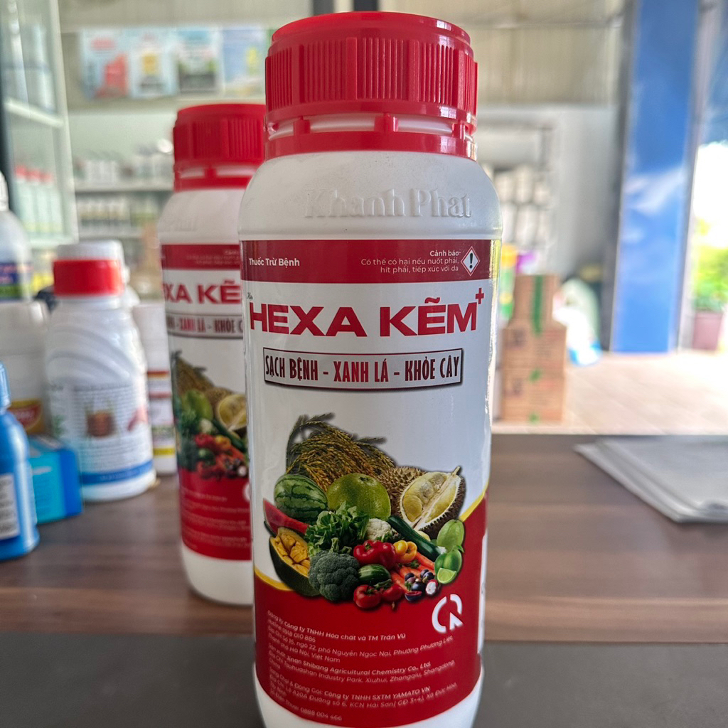 HEXA KẼM 5SC 1lit: SẠCH BỆNH, XANH LÁ, KHOẺ CÂY