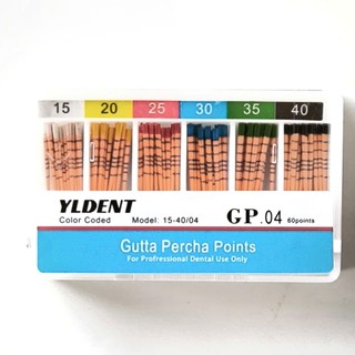 Gutta máy có Vạch chia - Gutta percha points Taper 04/06 With scale