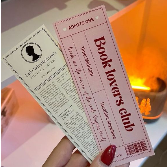 40-200 Bookmark Size 5.1x14.4Cm In Theo Yêu Cầu Hình Tùy Chọn Thiết Kế Riêng Biệt Tham Gia Sự Kiện