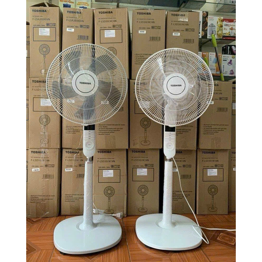 Quạt Cây Điều Khiển TOSHIBA F-LSA20VN CN Nhật Bản, Chạy Êm Mát Rộng Siêu Bền-Giá Cực Ưu Đãi