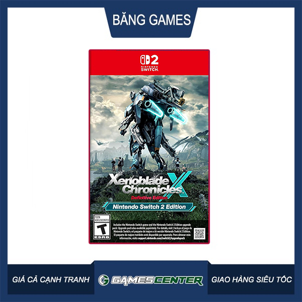 Băng game Nintendo Switch 2 - Xenoblade Chronicles X Definitive Edition